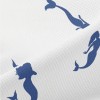船錨美人魚剪影高爾布(幅寬180公分)