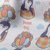 熱氣球企鵝毛巾布(幅寬160公分)
