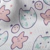 星星與地球貓毛巾布(幅寬160公分)