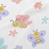 可愛蜜蜂與蝴蝶泡泡布(幅寬160公分)