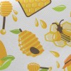 蜜蜂採蜂蜜斜紋布(幅寬150公分)