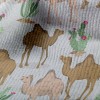 駱駝和仙人掌毛巾布(幅寬160公分)