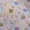 可愛的羊駝雪紡布(幅寬150公分)