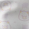 可愛的小豬帆布(幅寬150公分)