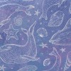 藍鯨與貝殼斜紋布(幅寬150公分)