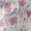 粉紅色花朵帆布(幅寬150公分)