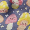 閃亮卡通香菇毛巾布(幅寬160公分)