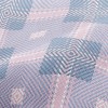 粉藍編織麻布(幅寬150公分)