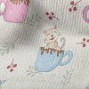 可愛杯子貓咪毛巾布(幅寬160公分)