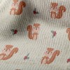愛吃漿果的松鼠毛巾布(幅寬160公分)
