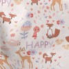 花園快樂動物羅馬布(幅寬160公分)