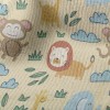簡單塗鴉動物毛巾布(幅寬160公分)