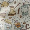 咖啡手工甜點帆布(幅寬150公分)
