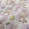 復活彩蛋兔子麻布(幅寬150公分)