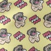 大笑骨頭巴哥犬帆布(幅寬150公分)