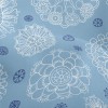 美麗線條團花竹節麻(幅寬150公分)