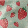可口香甜草莓帆布(幅寬150公分)