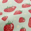 可口香甜草莓麻布(幅寬150公分)
