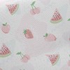 甜蜜草莓櫻桃厚棉布(幅寬150公分)