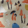可愛小香菇家族帆布(幅寬150公分)