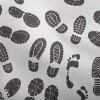 運動鞋印與腳印雙斜布(幅寬150公分)