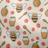 甜甜蜂蜜和蜜蜂雙斜布(幅寬150公分)