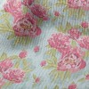 古典粉色花朵毛巾布(幅寬160公分)