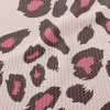 粉紅時尚豹紋泡泡布(幅寬160公分)