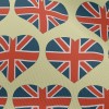 英國國旗愛心雪紡布(幅寬150公分)