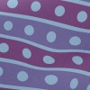 雙紫色點點線條斜紋布(幅寬150公分)