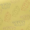 簡單描繪蓮花斜紋布(幅寬150公分)
