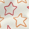 兩色線條星星仿毛衣布(幅寬150公分)