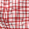 紅色條紋方格薄棉布(幅寬150公分)