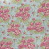 古典粉色花朵厚棉布(幅寬150公分)