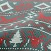 聖誕節配色針織麻布(幅寬150公分)
