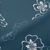 白色熱帶花朵高爾布(幅寬180公分)