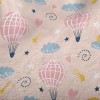 可愛熱氣球法蘭絨(幅寬150公分)
