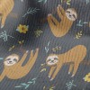搗蛋玩耍樹懶毛巾布(幅寬160公分)