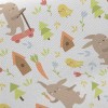 歡樂溜滑板兔子斜紋布(幅寬150公分)
