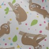 悠閒愜意樹懶雪紡布(幅寬150公分)