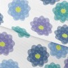 花朵蠟筆塗鴉牛津布(幅寬150公分)