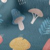 神秘森林香菇毛巾布(幅寬160公分)