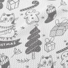 大眼貓聖誕快樂泡泡布(幅寬160公分)