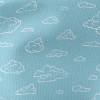 簍空線條雲朵帆布(幅寬150公分)