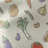 多彩鮮豔蔬菜帆布(幅寬150公分)