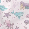美人魚海豚章魚薄棉布(幅寬150公分)
