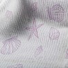 紫色貝殼毛巾布(幅寬160公分)