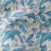 熱帶植物與海豚帆布(幅寬150公分)