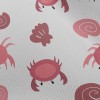 螃蟹與貝殼雪紡布(幅寬150公分)