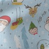 卡通風聖誕快樂帆布(幅寬150公分)